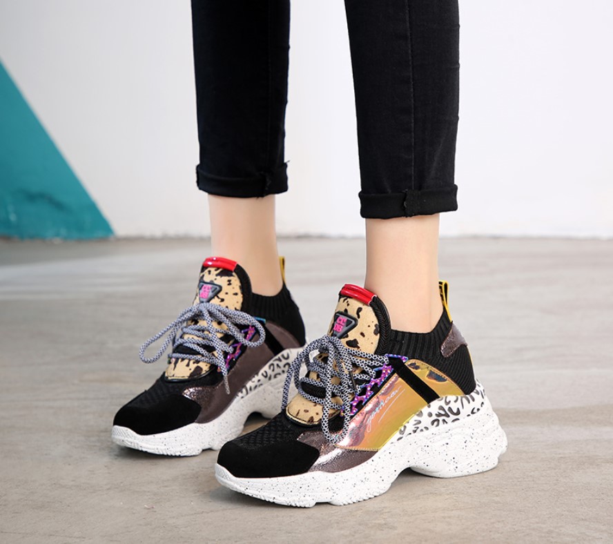 Women's Trendy Chunky Style Sneakers