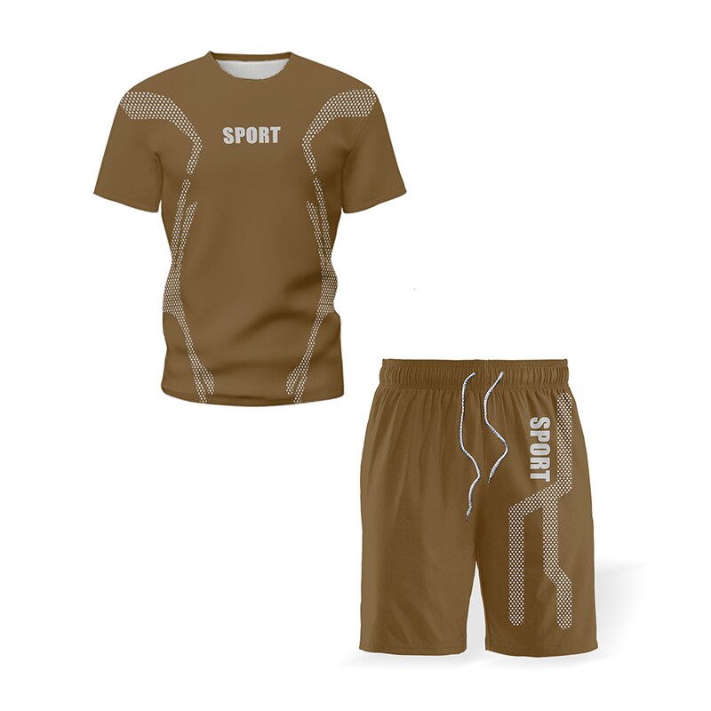 Men's Short Sleeved Sportsuit