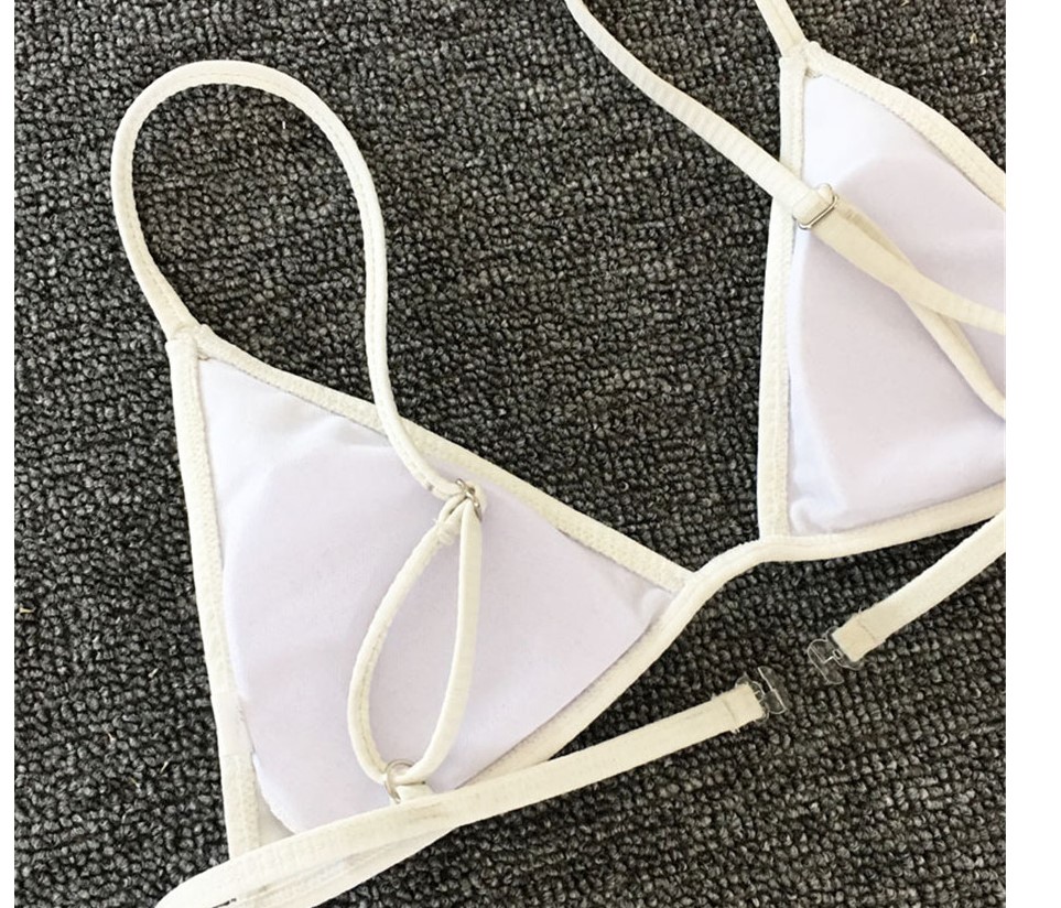 Women's Brazilian Small Cup and High Cut Bikini Set