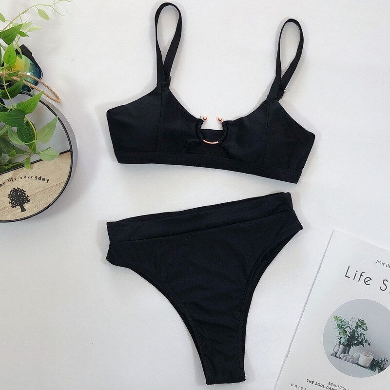 High Waisted Bikini Set