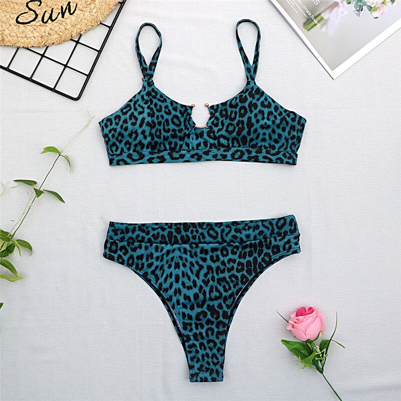 High Waisted Bikini Set