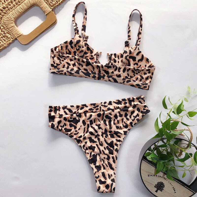 High Waisted Bikini Set