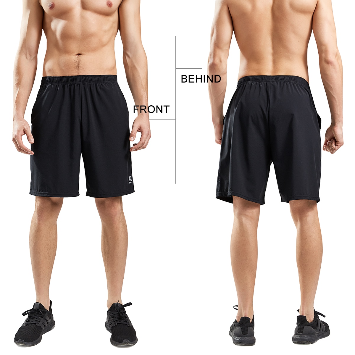 Men's Workout Shorts with Pockets