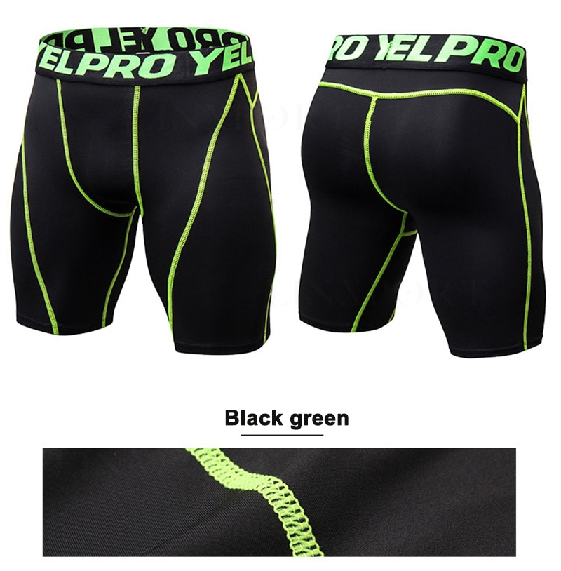 Men's Sports Spandex Compression Running Tights