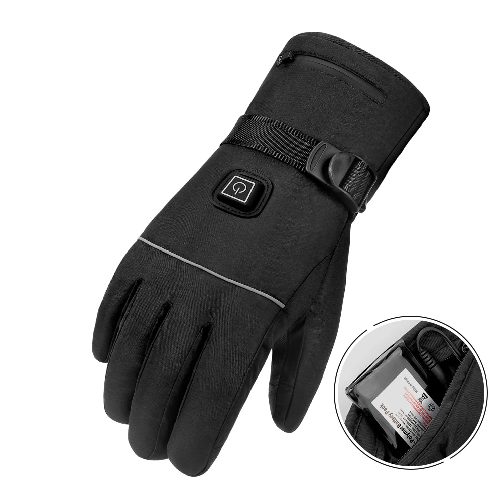 Heated Waterproof Motorcycle Gloves