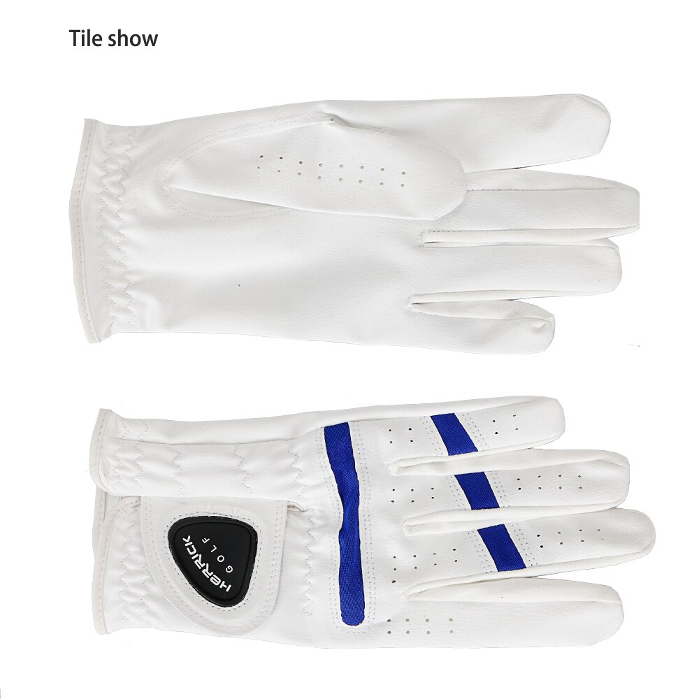 Men's White Golf Glove