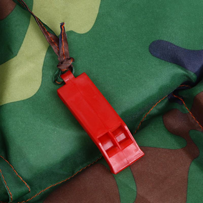 Camouflage Life Vest with Whistle