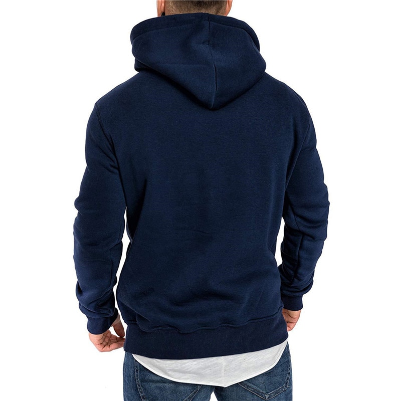 Polyester Men's Hoodie for Fitness