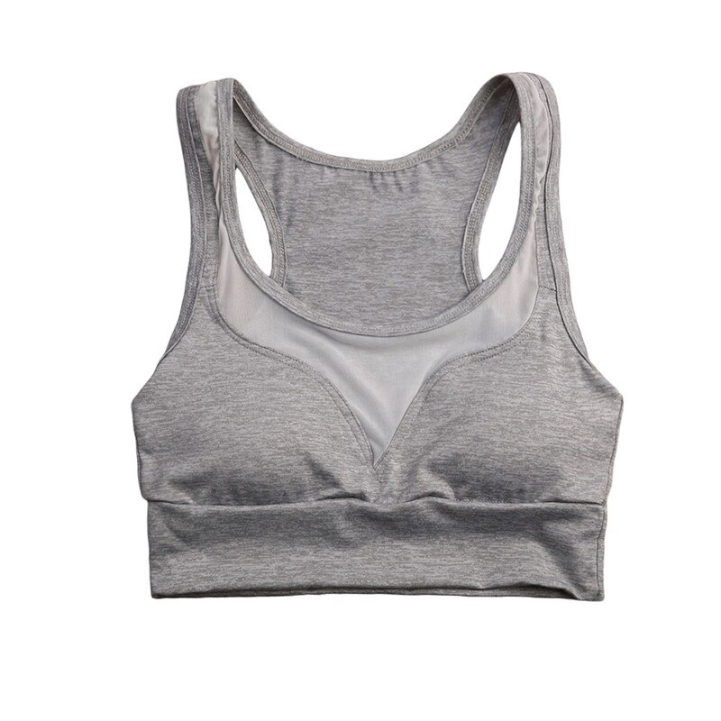 Mesh Patchwork Sports Bra