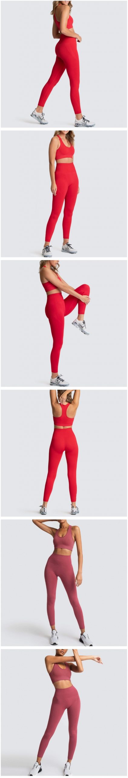 Women's Yoga Seamless Sportswear Set