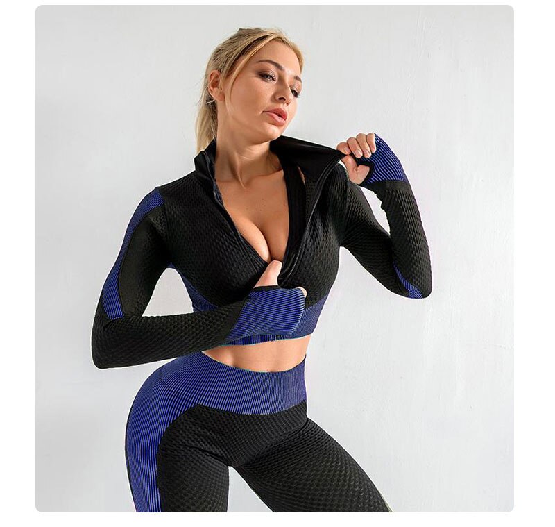 Women's Yoga Top with Seamless Leggings for Women