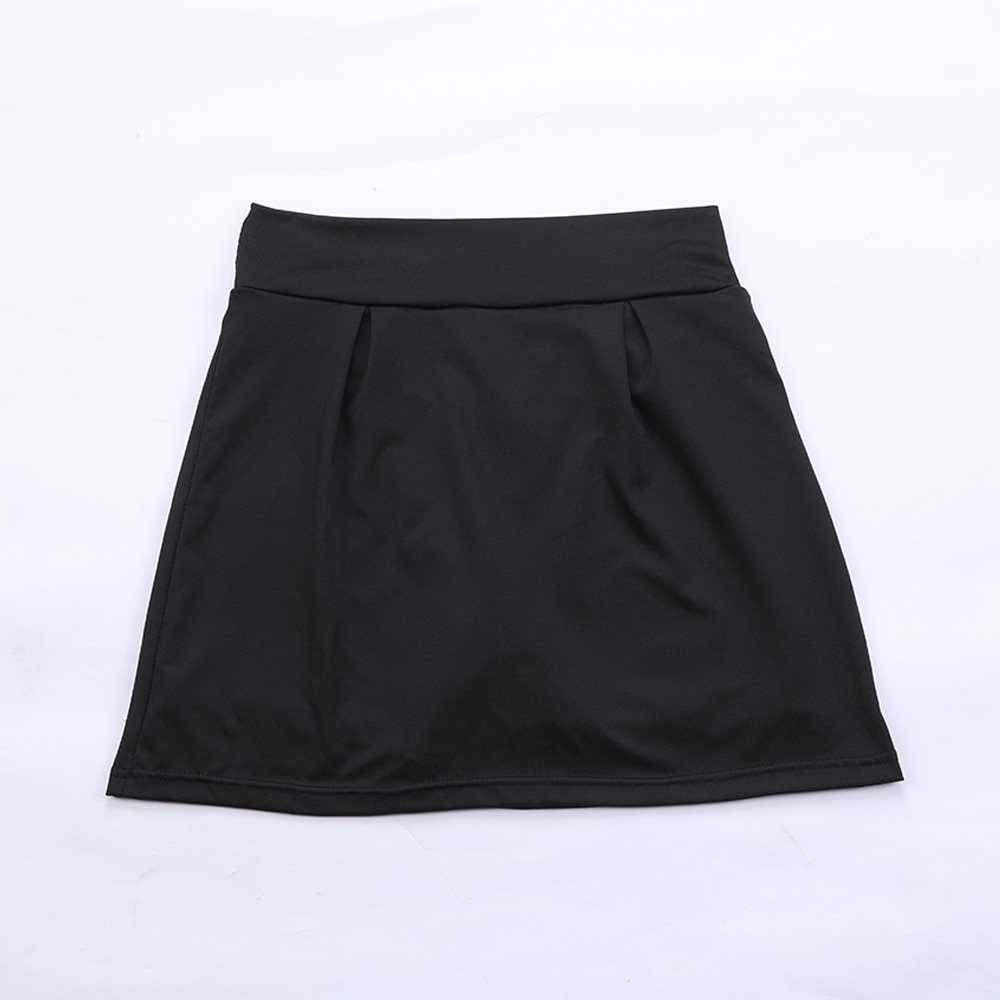 Women's Elastic Waist Sport Skirt with Shorts