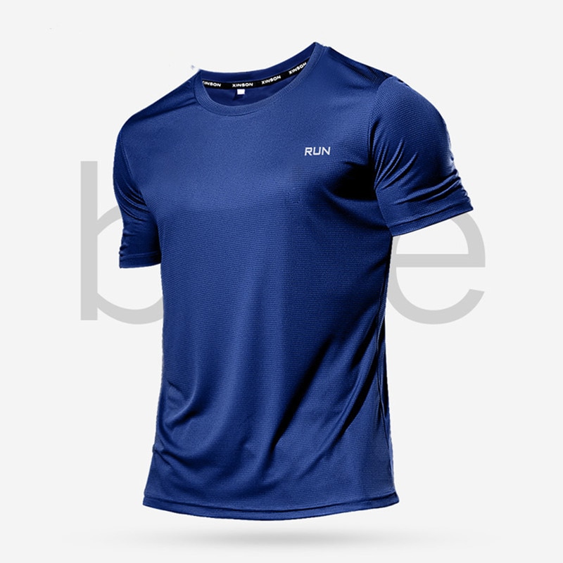 Men's Solid Color Quick Dry T-Shirt