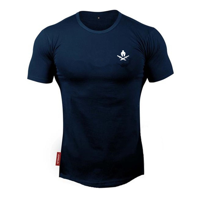 O-Neck Cotton Sport T-Shirt for Men
