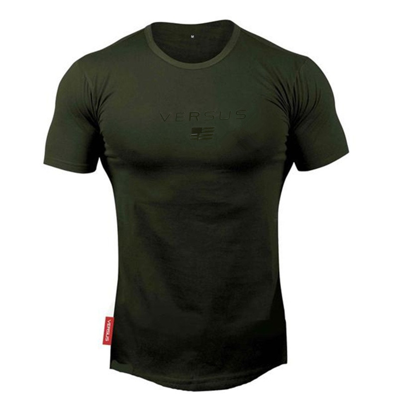 O-Neck Cotton Sport T-Shirt for Men