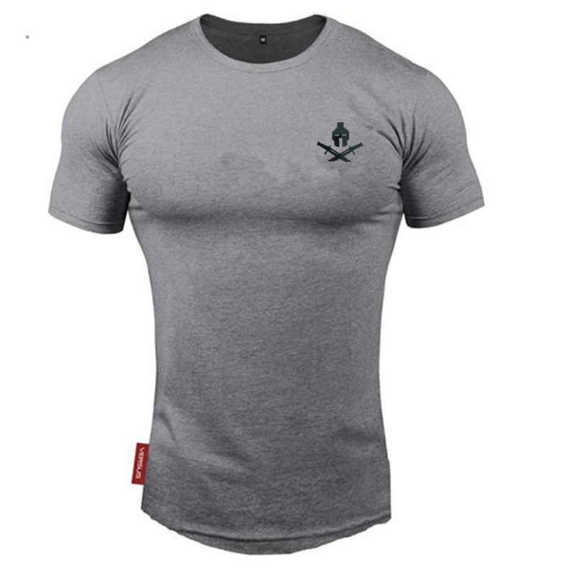 O-Neck Cotton Sport T-Shirt for Men