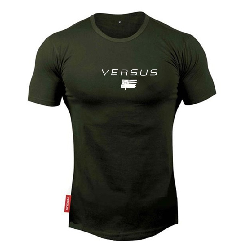 O-Neck Cotton Sport T-Shirt for Men