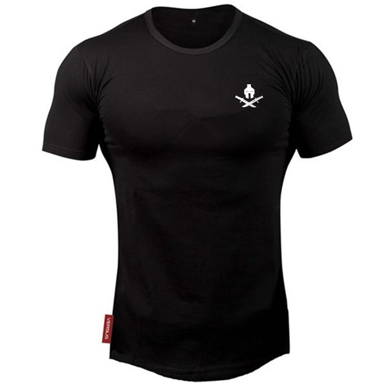 O-Neck Cotton Sport T-Shirt for Men