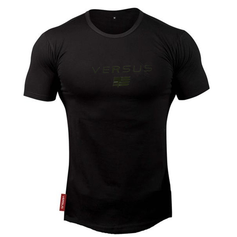 O-Neck Cotton Sport T-Shirt for Men