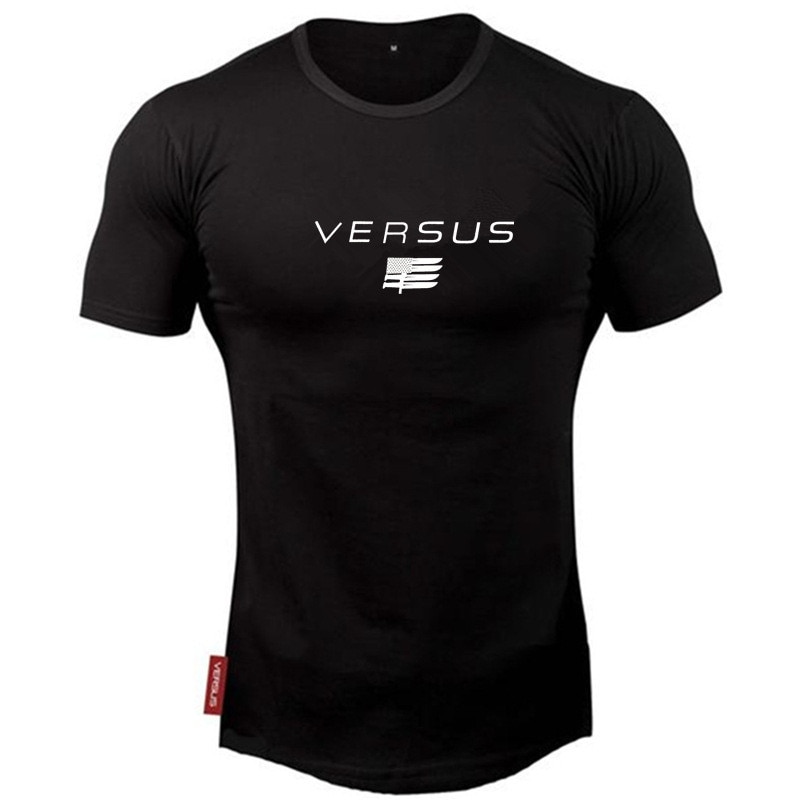 O-Neck Cotton Sport T-Shirt for Men