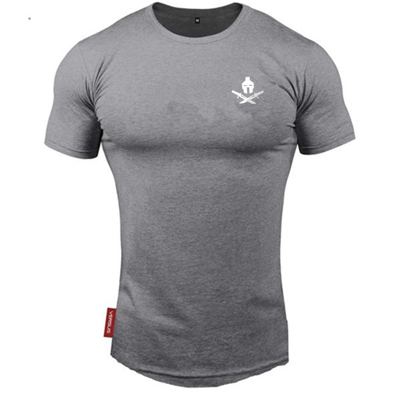 O-Neck Cotton Sport T-Shirt for Men