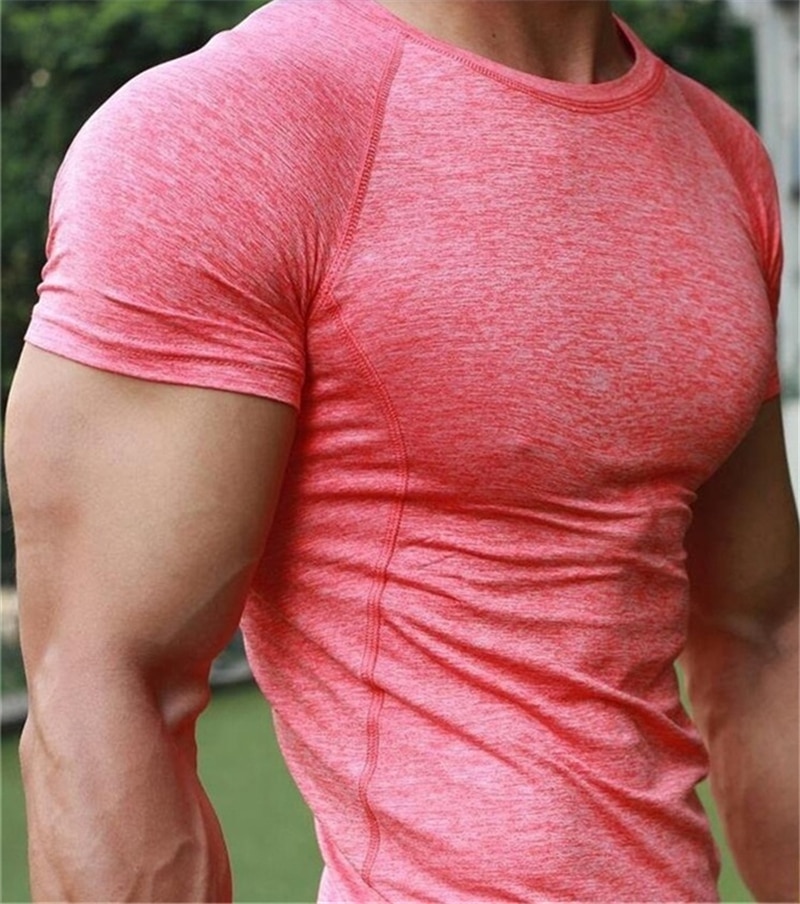 Men's Quick Dry Short Sleeved T-Shirt