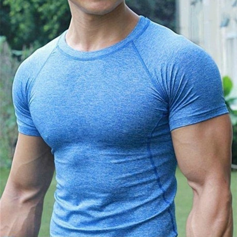 Men's Quick Dry Short Sleeved T-Shirt