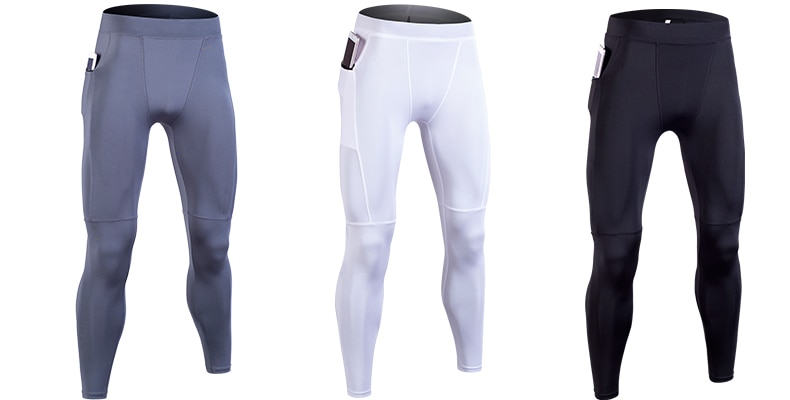 Men's Compression Tights with Pocket