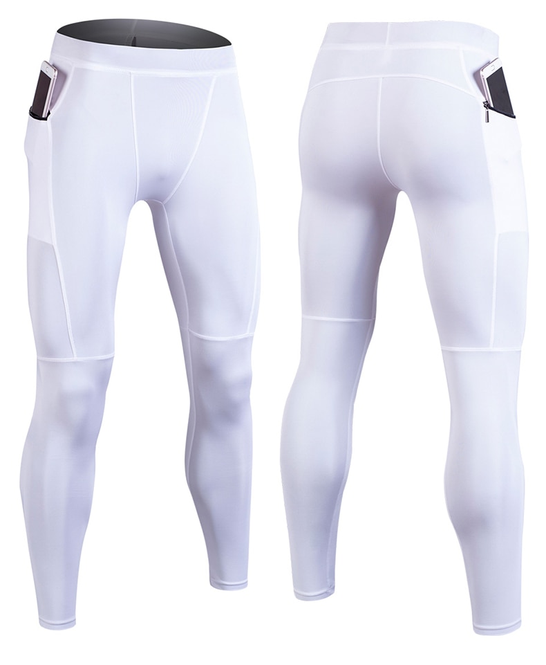 Men's Compression Tights with Pocket