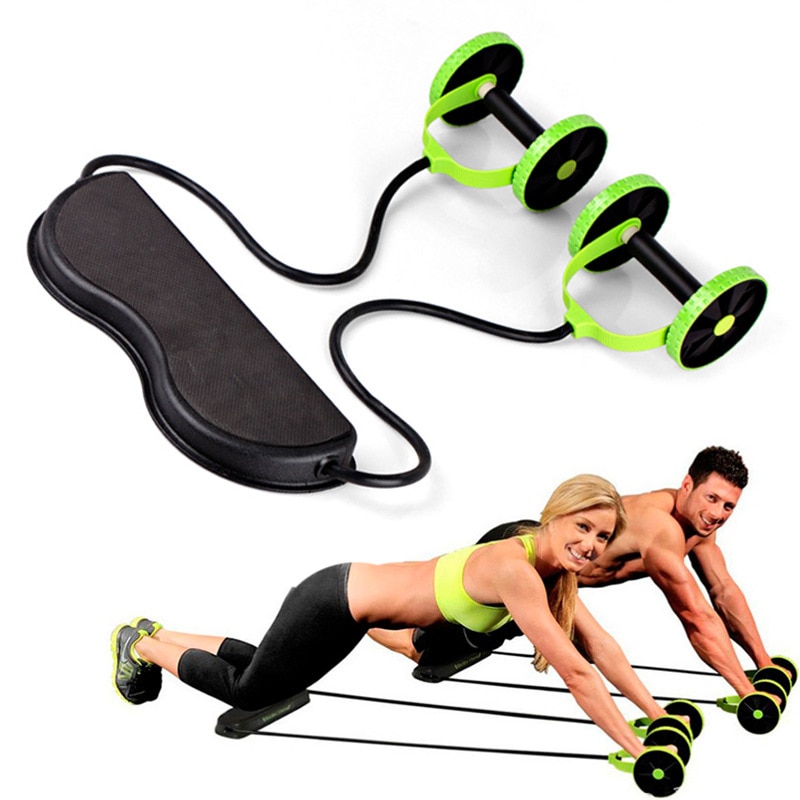 AB Roller with Resistance Bands