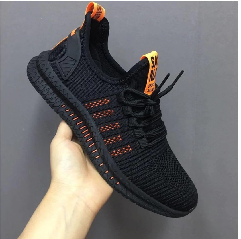 Men's Striped Breathable Sneakers