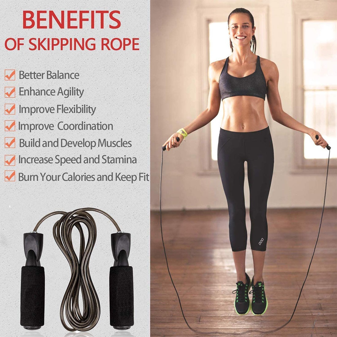 Steel Wire Jump Rope