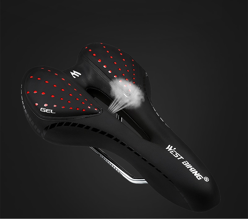 Breathable PU Leather Bicycle Saddle