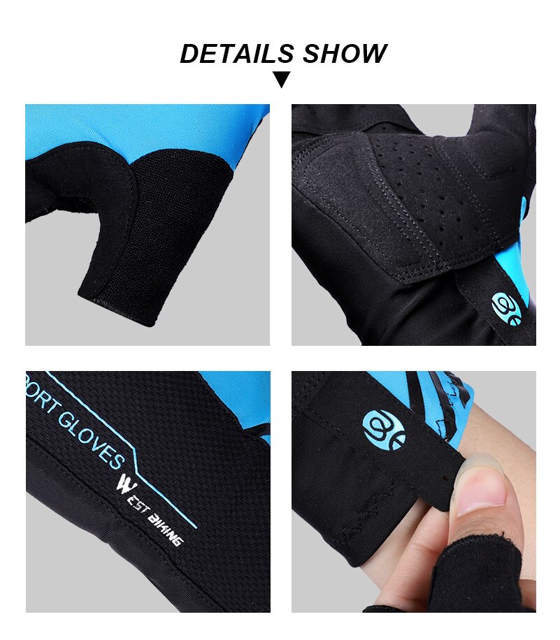 High Elastic Breathable Half Finger Cycling Gloves