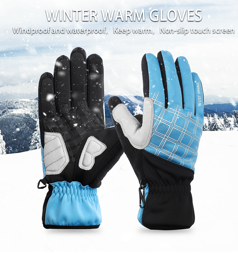 Touch-Screen Thermal Winter Sports Gloves