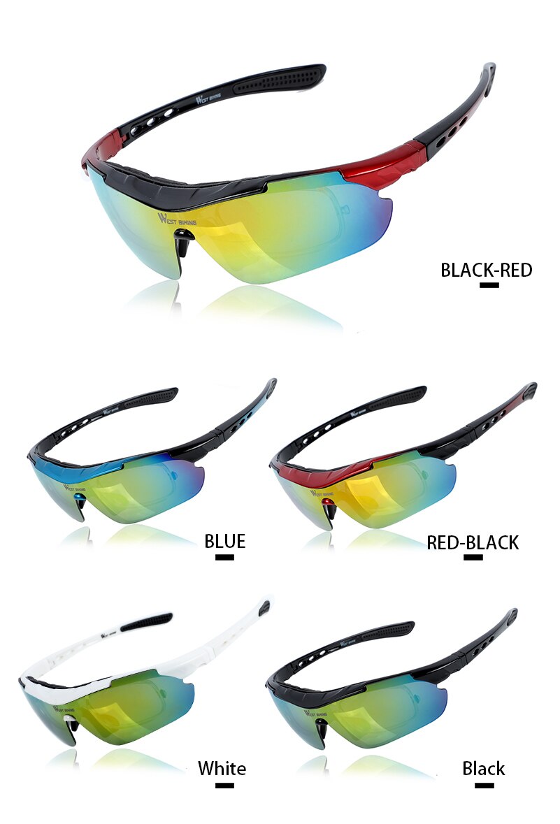 5 Lenses Outdoor Cycling Glasses