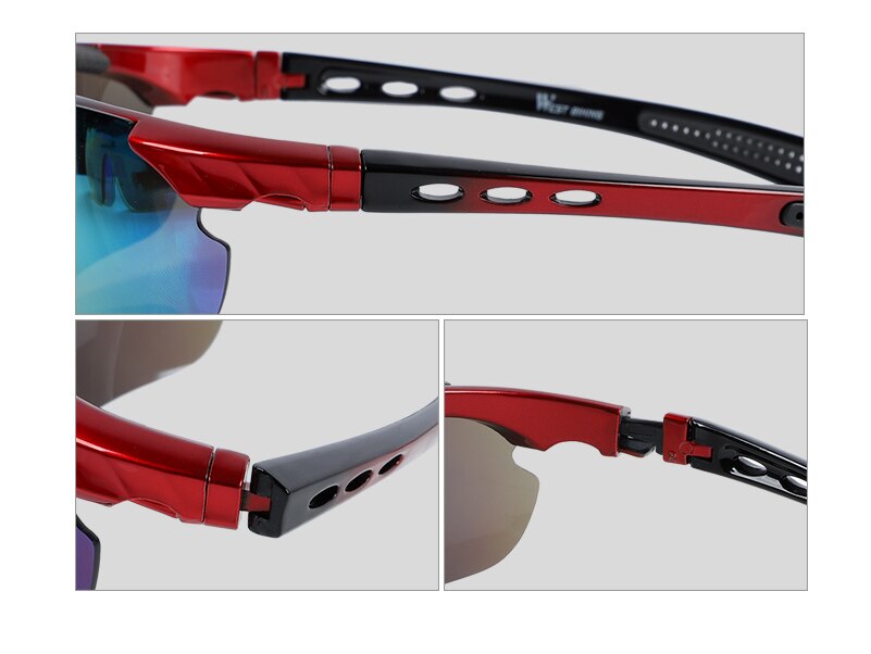 5 Lenses Outdoor Cycling Glasses