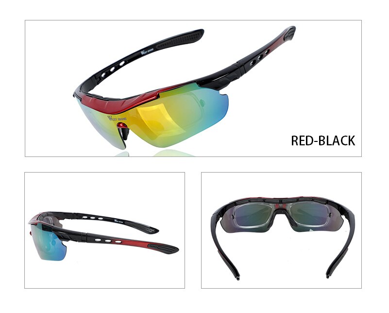 5 Lenses Outdoor Cycling Glasses