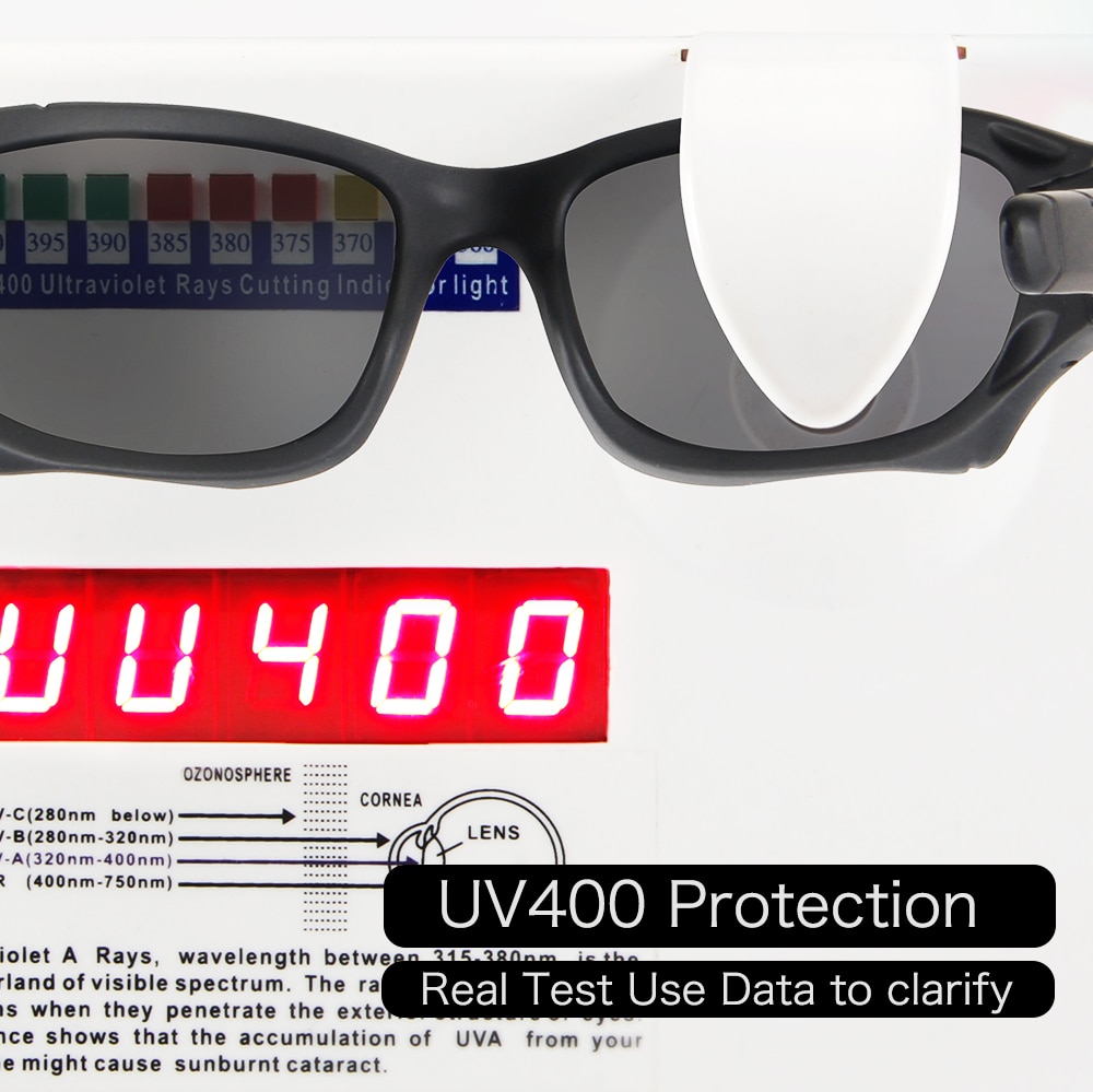 Unisex UV400 Anti-Glare Polarized Sport Sunglasses