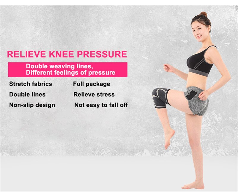 Sports Elastic Thermal Kneepad