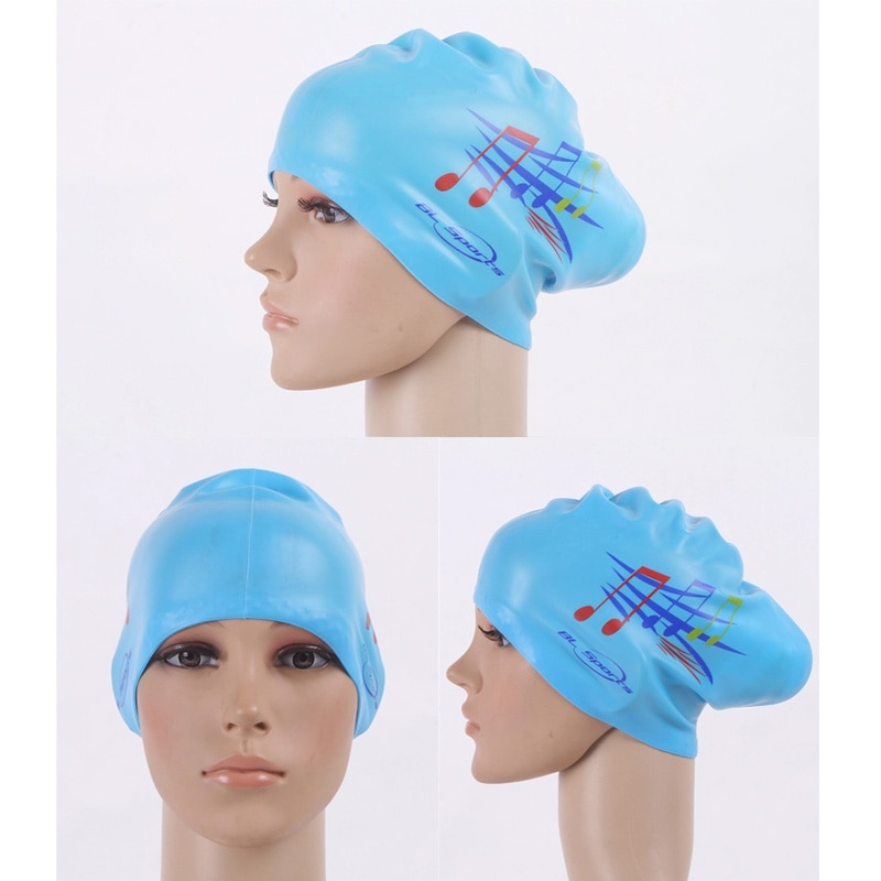 Waterproof Printed Swimming Caps