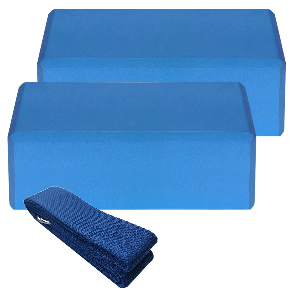 Yoga EVA Block and Strap Set