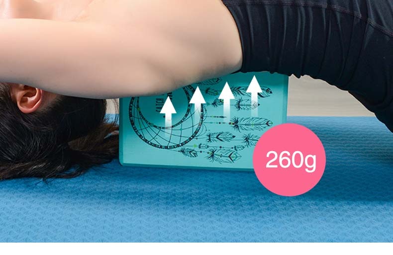 Stretching Aid Yoga Blocks Set, 2 Pcs