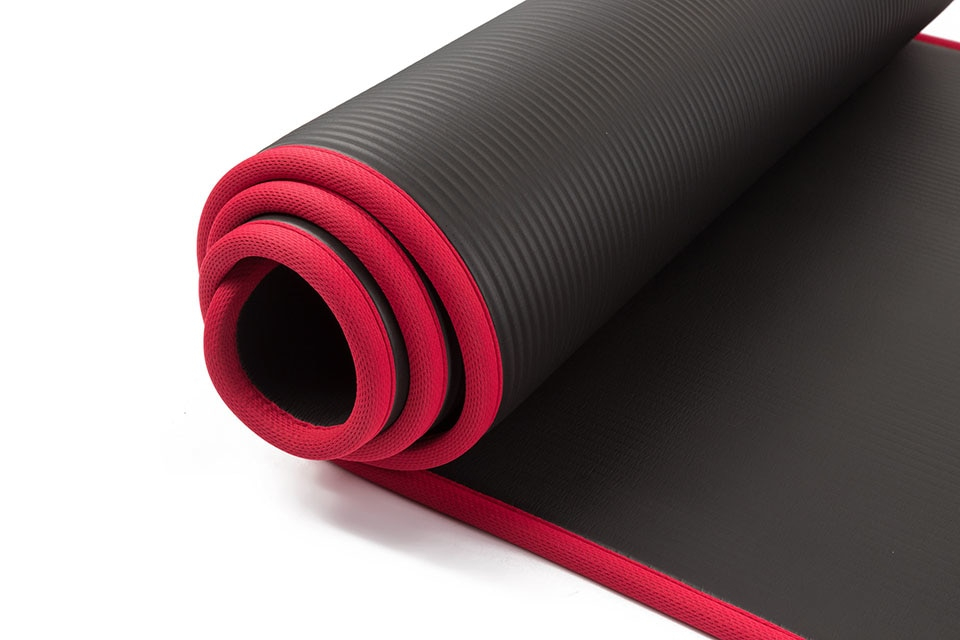 Thick Yoga Mat with Locked Edge