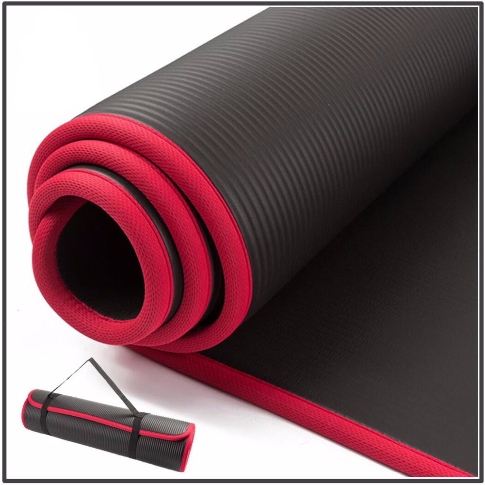 Thick Yoga Mat with Locked Edge