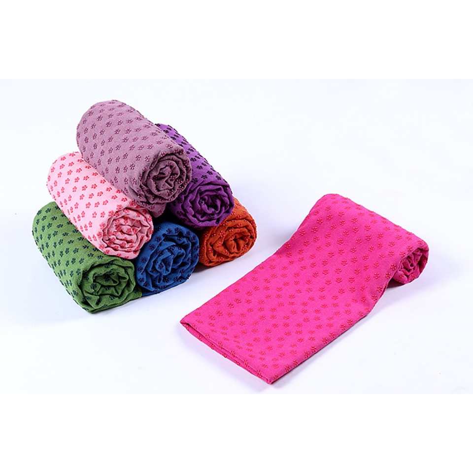 Anti-Slip Microfiber Yoga Mat Towel