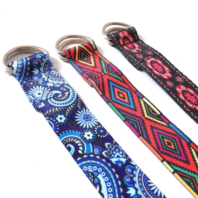 Printed Yoga Stretch Strap