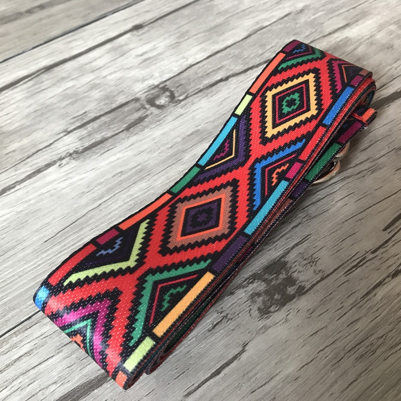 Printed Yoga Stretch Strap