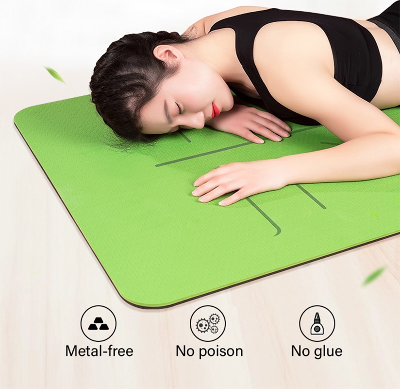 6 mm Two Tone Fitness Mat