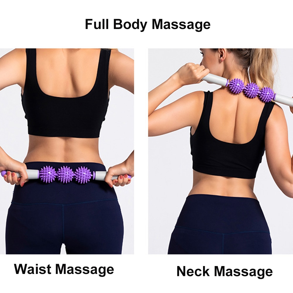 Massage Foam Yoga Set, 3 Pcs